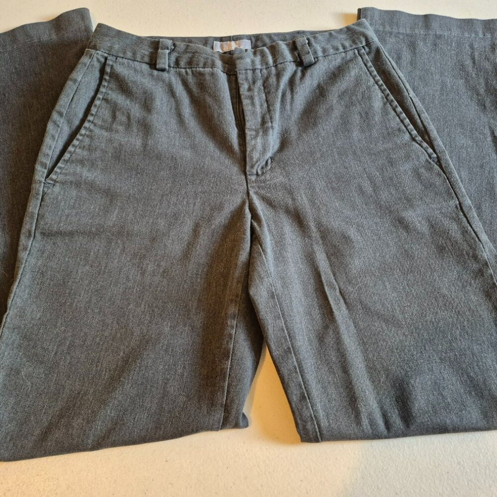 GH Bass & Co Stretch Denim Dress Pants in Gray
